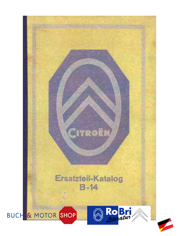 Citroën B14 Catalogue des piéces détachées